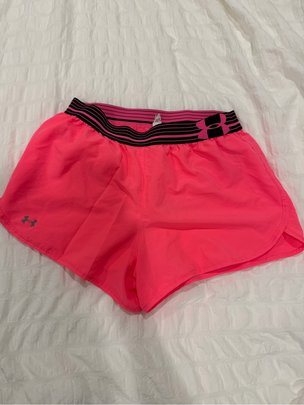 Under Armour Neon Pink Athletic Shorts